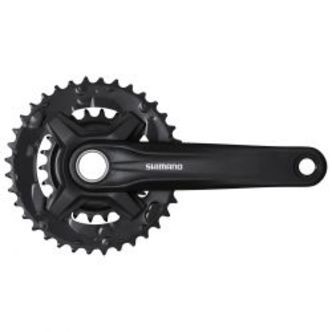 Shimano Kranksæt 9sp Dobbelt 175mm Fc-mt210-2 36/22t 175mm - Kranksæt