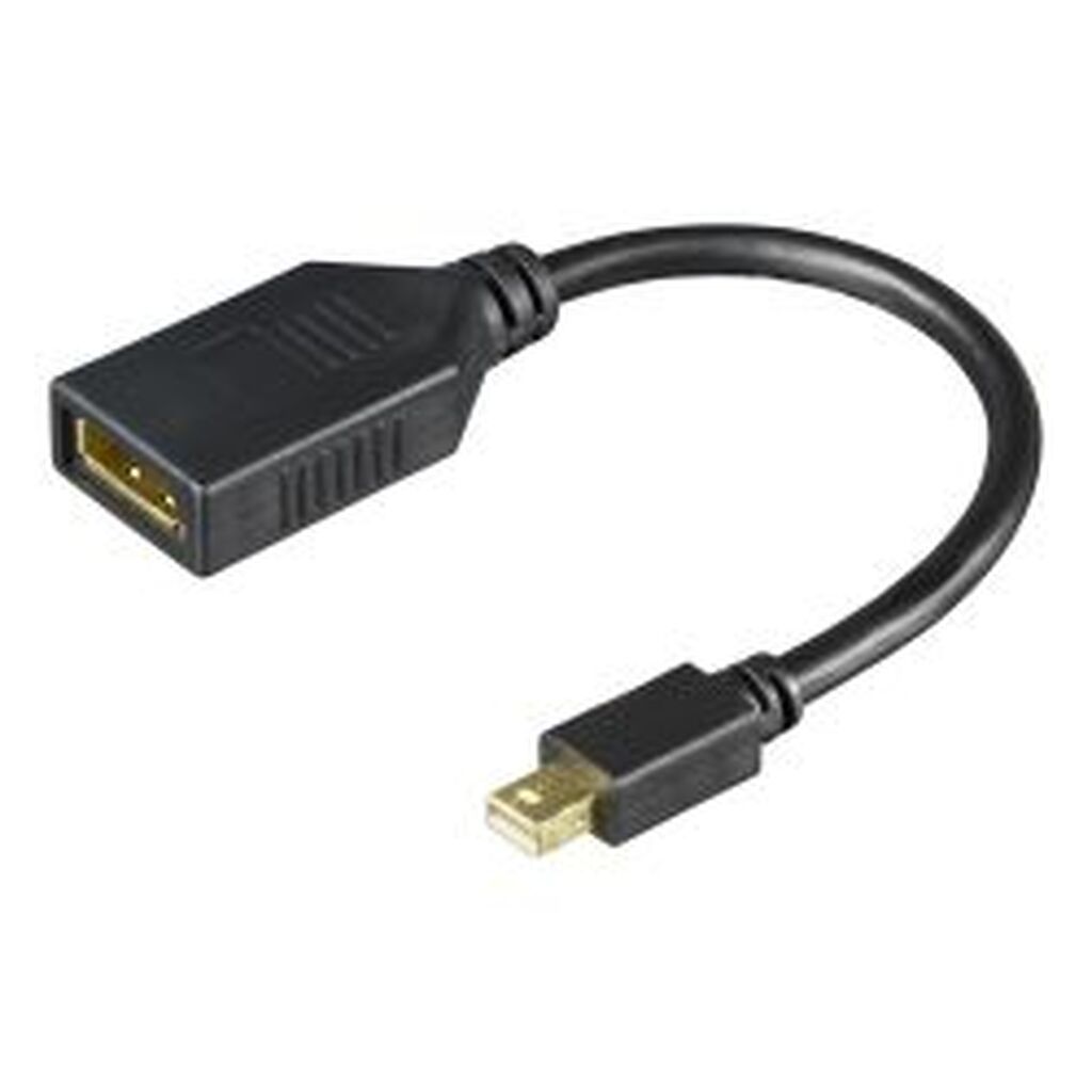 Deltaco Minidisplayport - Displayport Adapter, 0.2m - Adapter