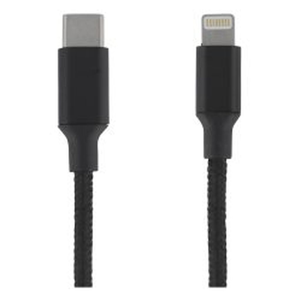 Epzi Usb-c To Lightning Cable, 0.5m, Braided, Black