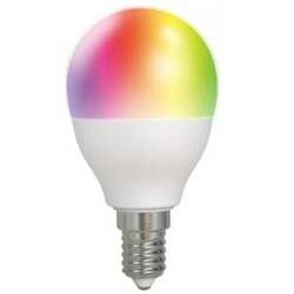 Deltaco-sm Led Mini Ball, E14, 5w/470lm, Wifi, Dimmable Multi - Pære