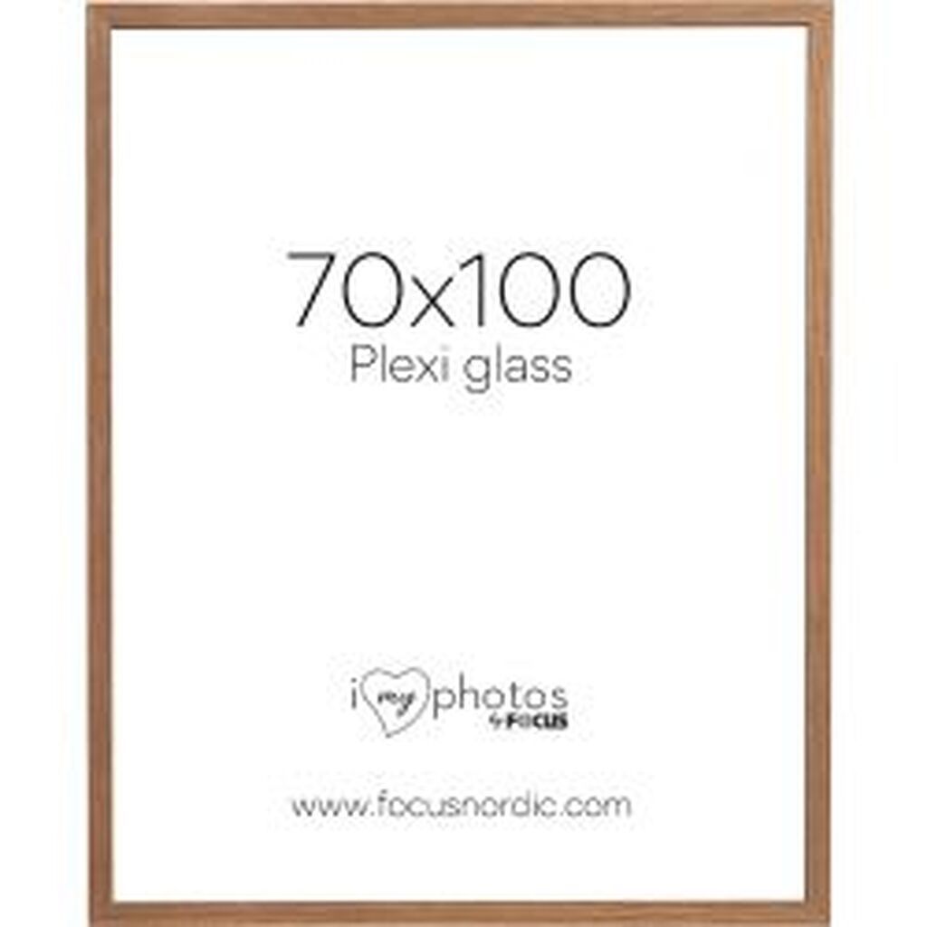 Focus Soul Oak veneer 70X100 Plexi - Ramme