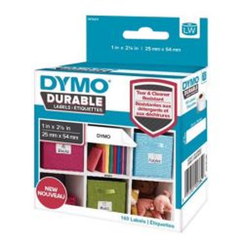 Dymo Labelwriter Durable Permanent Adhesive 25x54 Mm 160 Labels
