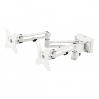 Deltaco-of Dobbelt Monitorarm Til Rillepanel (delo-0151), 17-32, 8 Kg - Stativ