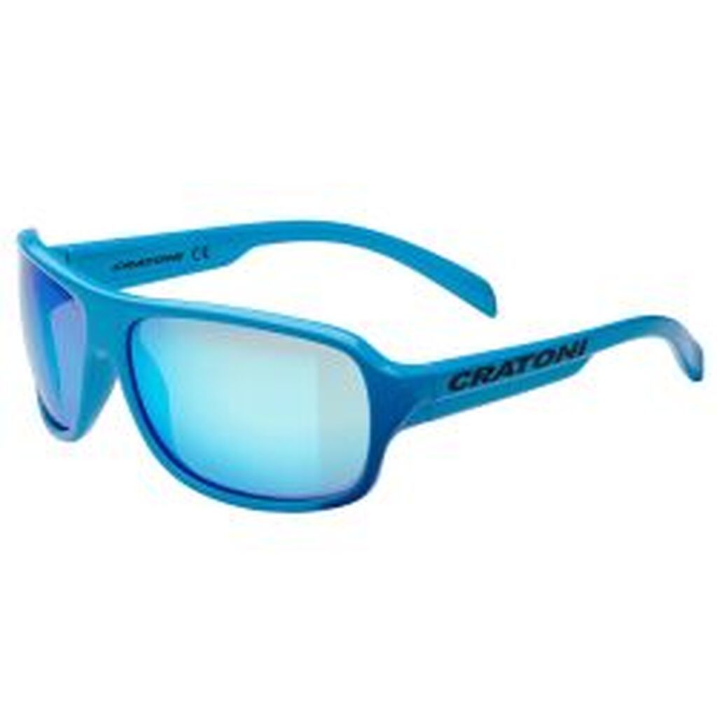 Cratoni C-ice Jr. - Blue glossy - Str. uni - Solbriller