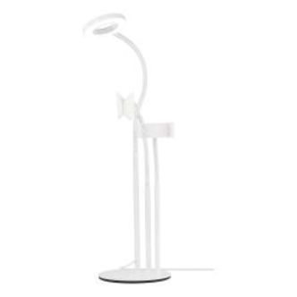 Deltaco 3-in-1 Selfie Ring Lamp With Phone And Microphone Holder - Arbejdslampe