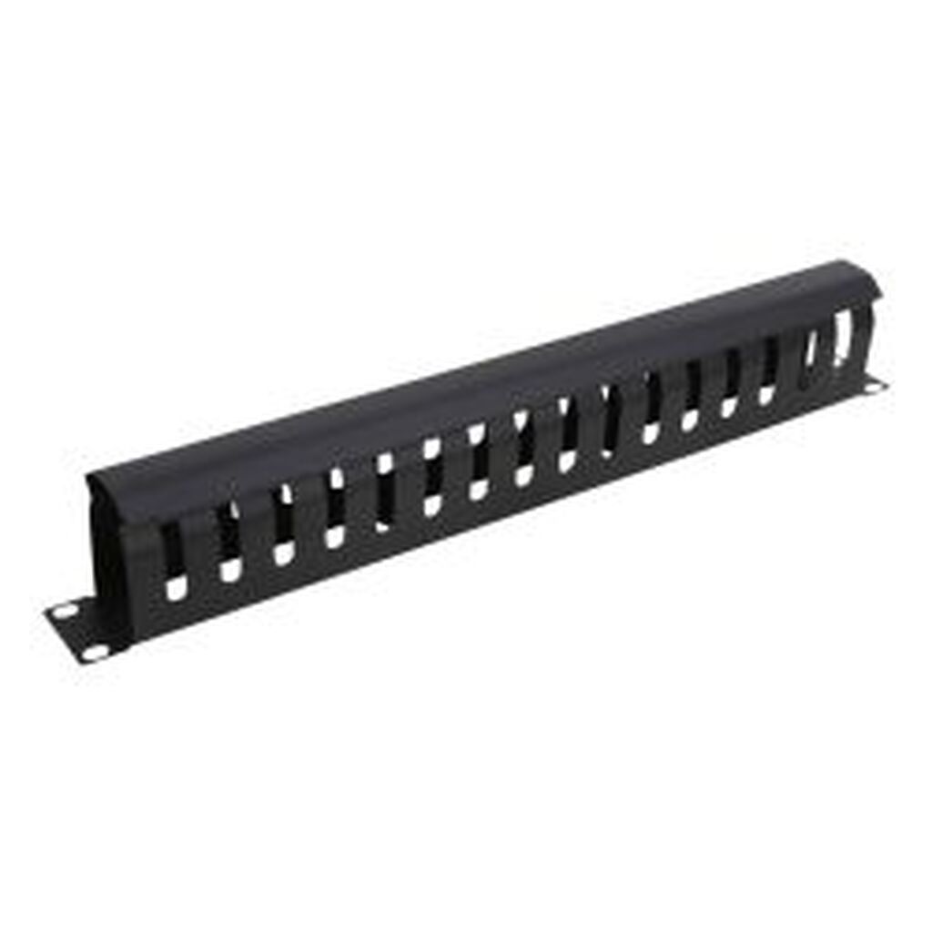 Deltaco 19 Cable Management, Metal, Finger Duct Feedthrough, 1u