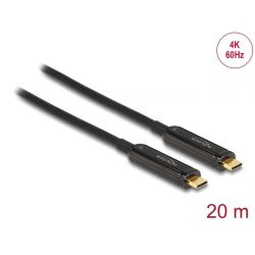 Delock Active Optical Usb-c? Video Cable 4k 60 Hz 20 M