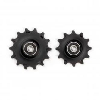 Pulleyhjul 1Ã12+1Ã14t Lukkede Lejer Smal/bred - Cykelreservedele