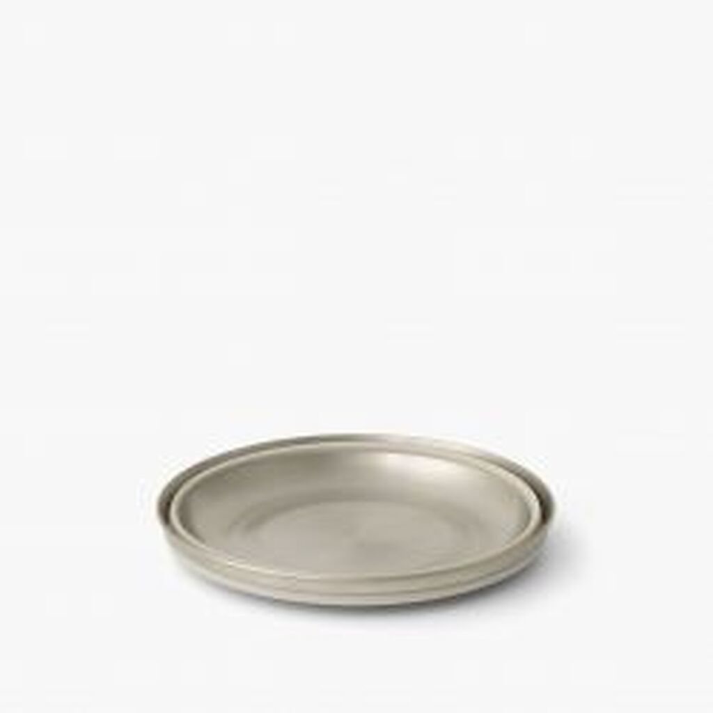 Sea To Summit Detour Stainless Steel Collapsible Bowl - L - Grey - Skål