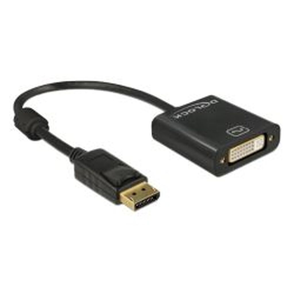 Delock Adapter Displayport 1.2 Male To Dvi Female, 4k, Passive
