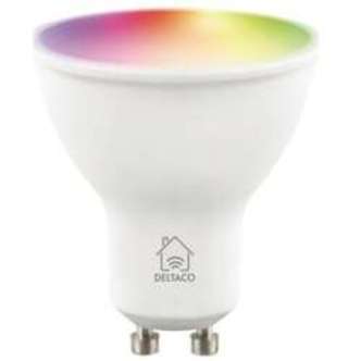 Deltaco-sm Led Gu10 5w/470lm, Wifi, Dimmable, Multi Colour - Pære