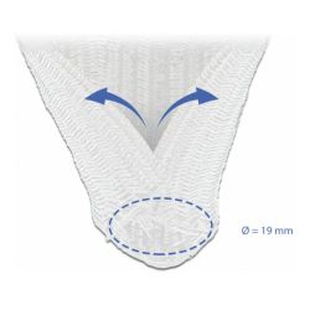 Delock Braided Sleeve Self-closing 2 M X 19 Mm White