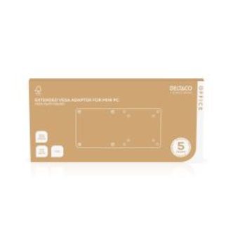 Deltaco Office Extended Vesa Adapter For Mini-pc, Black