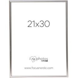Focus Can-Can Shiny Silver 21x30