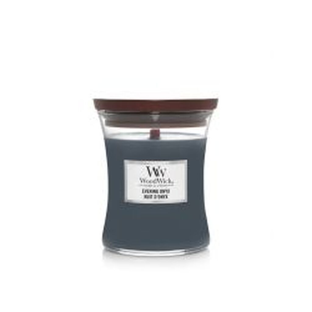 WoodWick Medium - Evening Onyx - Duftlys