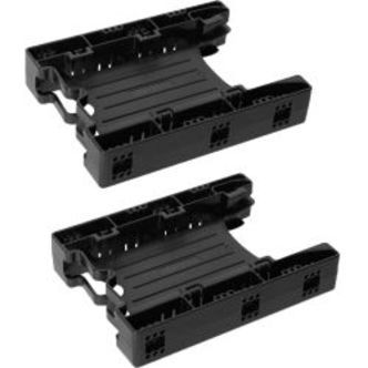 Icydock 2 Pieces Of 2x 2.5 In 1x 3.5 Internal Bracket Black