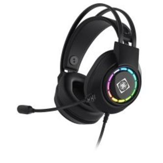 Deltaco_gaming Dh220 Usb Stereo Gaming Headset, Rgb, Black - Headset