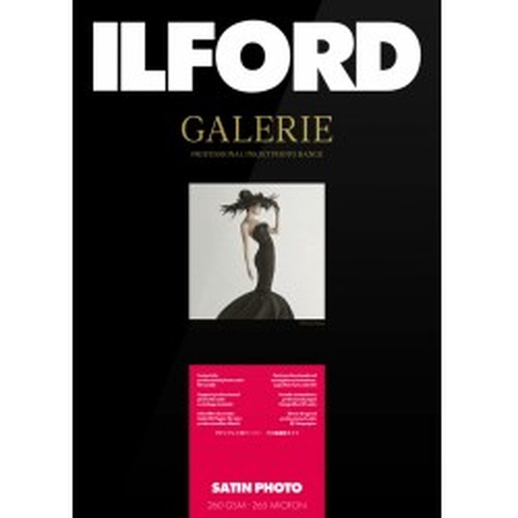 Ilford Galerie Prestige Satin 260g 10x15 100 Sh. - Tilbehør til foto