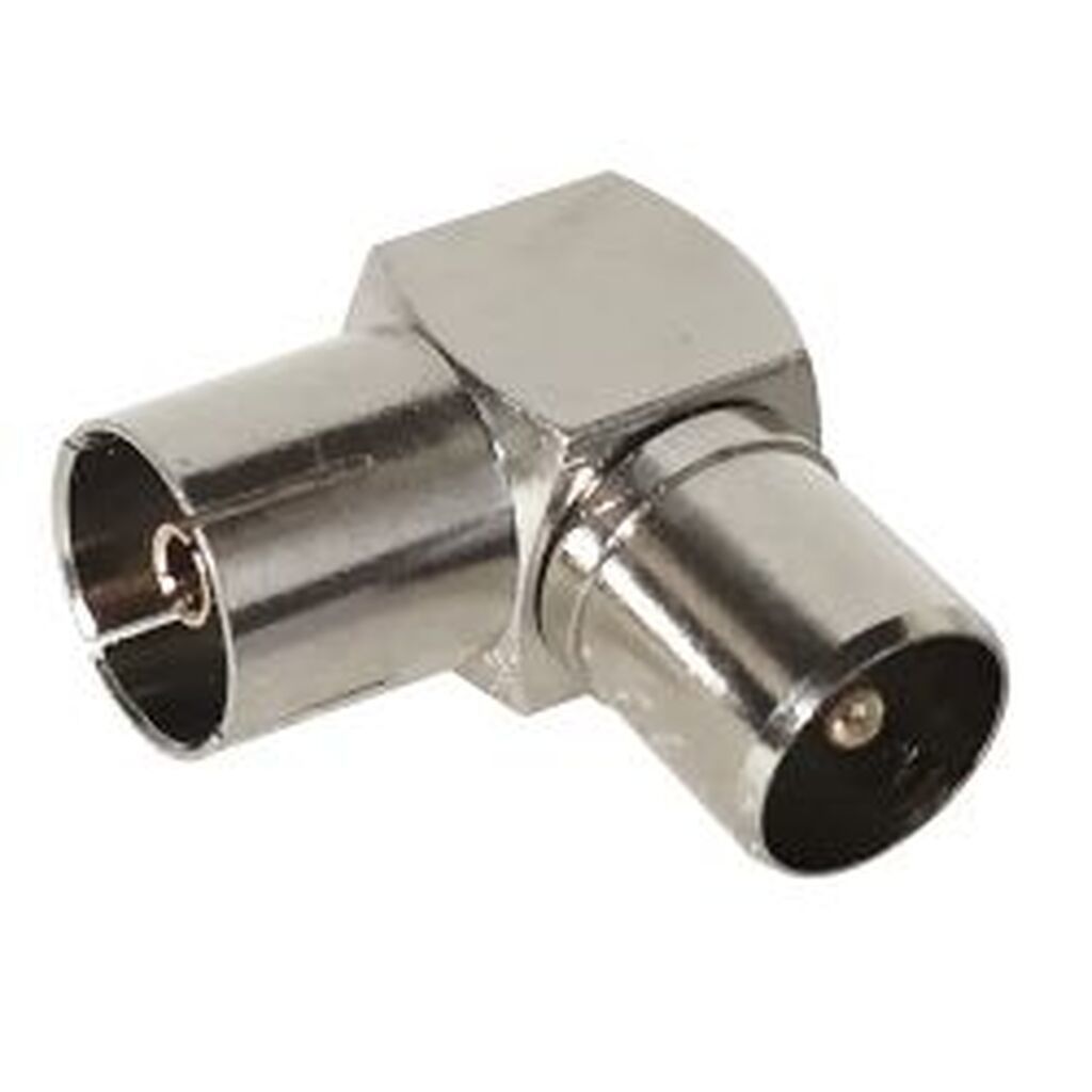Deltaco 90 Degrees Angled Male - Female Iec - Diverse