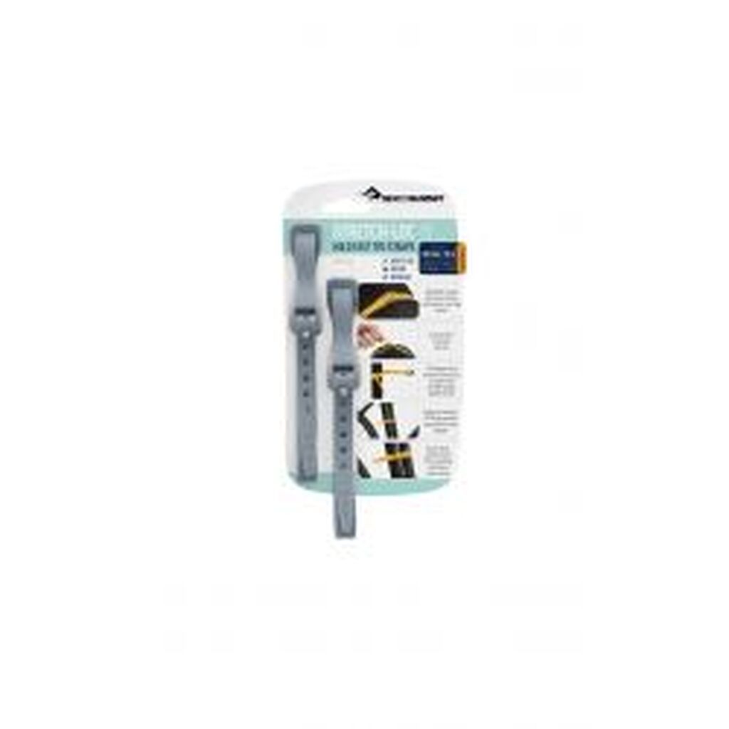 Sea To Summit Stretch-loc 18 - 12mm X 450mm 2 Pack Charcoal - Tilbehør til camping