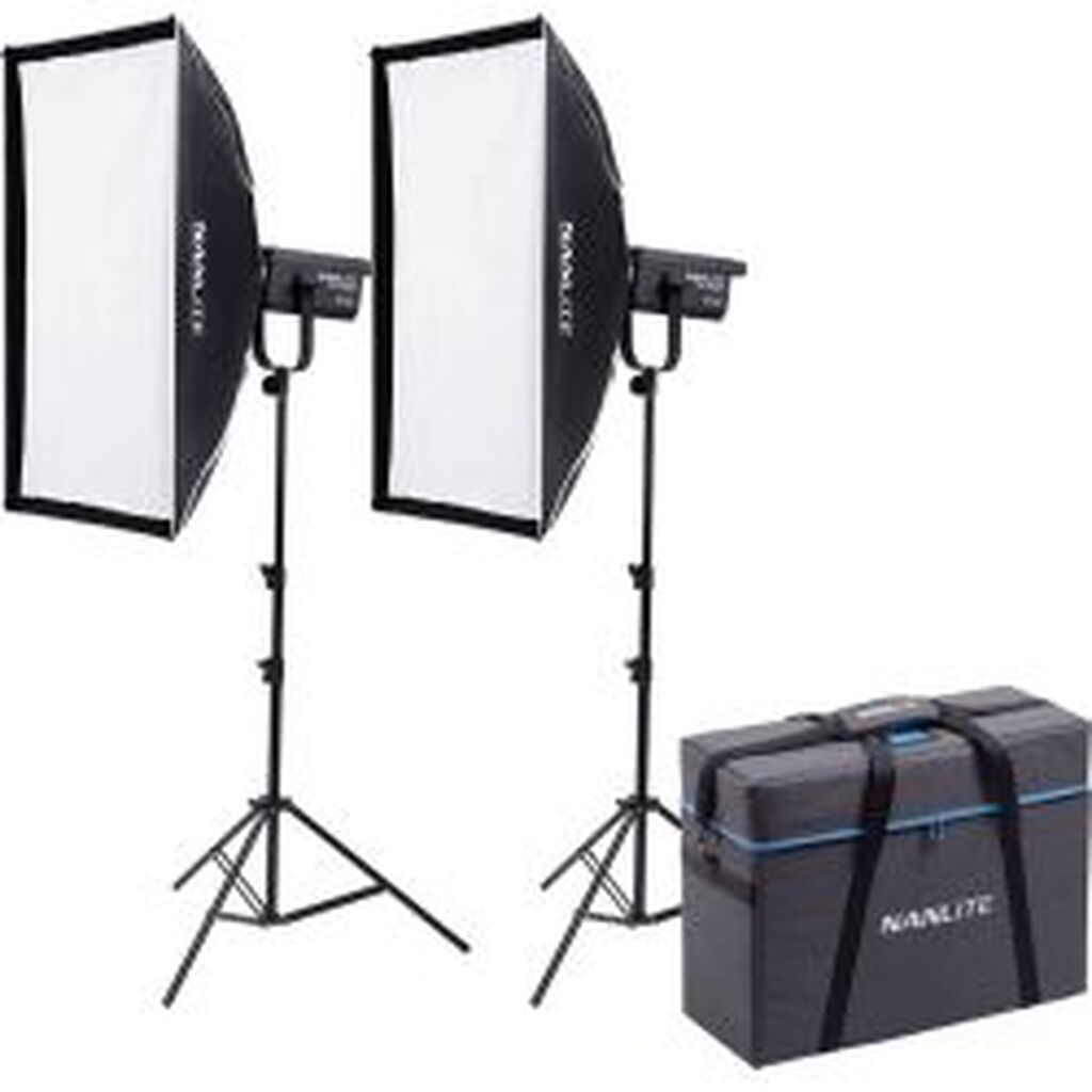 Nanlite FS-300B Bi-Colour 2 light kit with stand