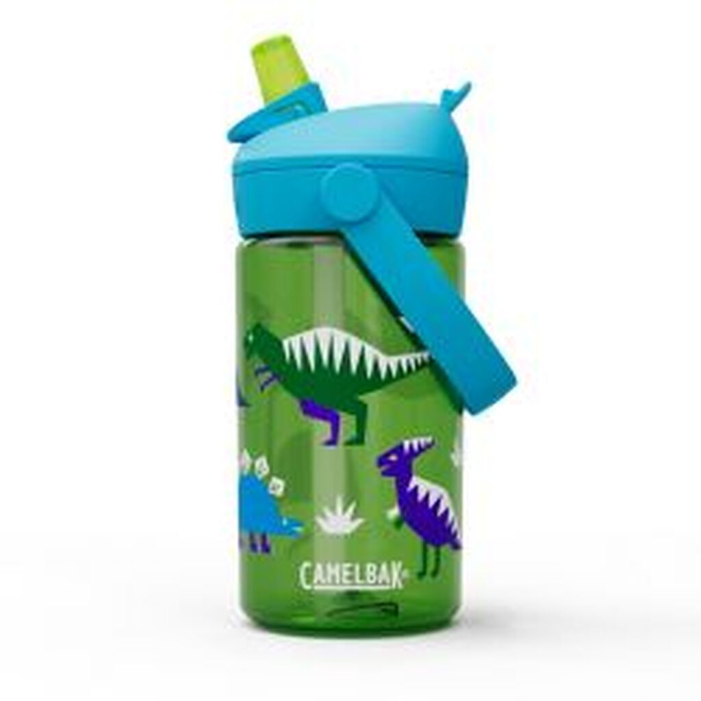 Camelbak Thrive Flip Straw Kids 14oz - Hip Dinos - Str. .4L / 14 oz - Drikkeflaske
