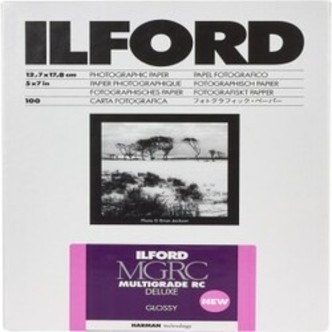 Ilford Photo Ilford Multigrade Rc Deluxe Glossy 24x30.5cm 50 - Tilbehør til foto