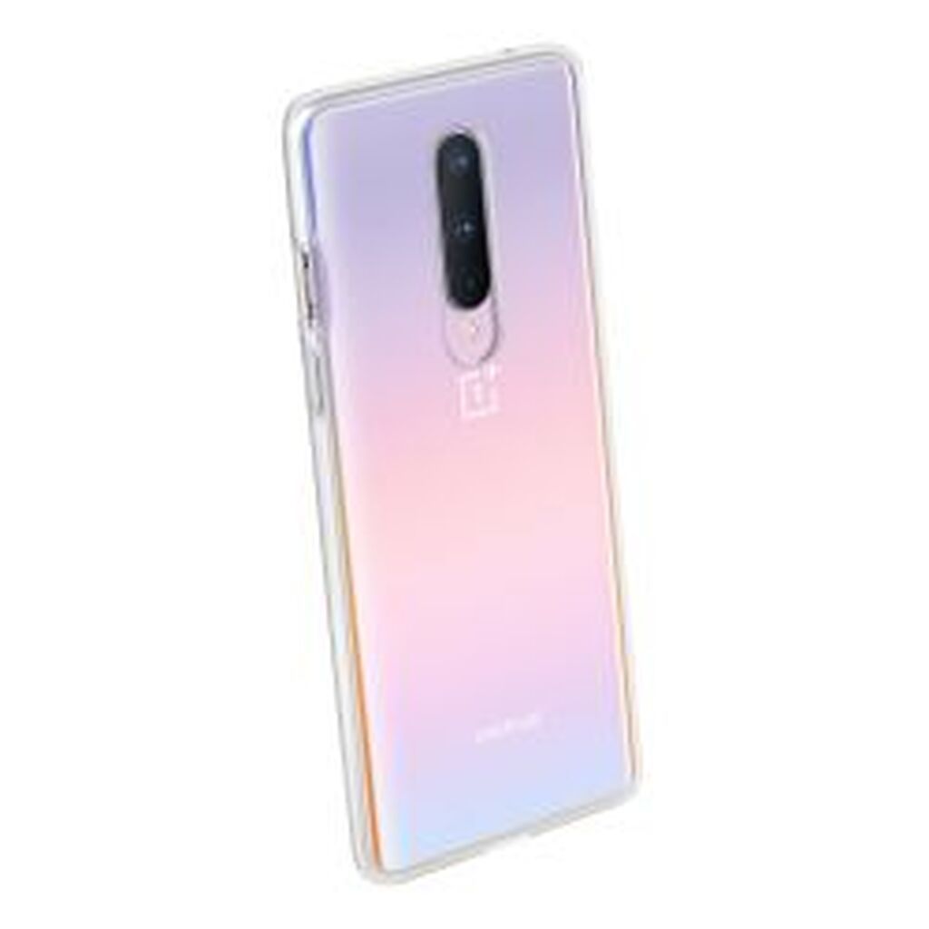 Oneplus 8 Clear Bumper Case, Transparent - Mobilcover
