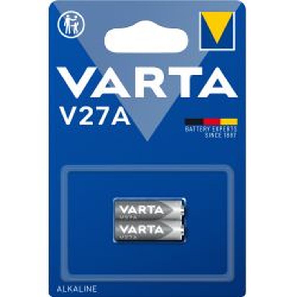 Varta V27a Alkaline Special Battery, 12v, 2 Pack - Batteri