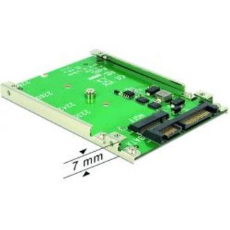 Delock 2.5? Converter Sata 22 Pin &gt; 1 X M.2 Key B - 7 Mm