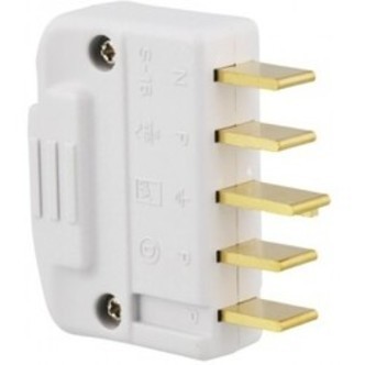 Nq Power Stik 3p+n+j Lige (d), Lysegrå - Diverse