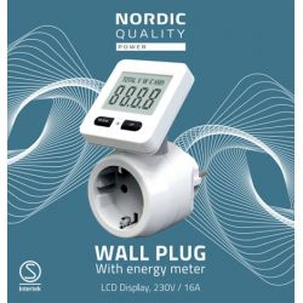 Nordicquality Energy Meter, 230v/16a - Diverse