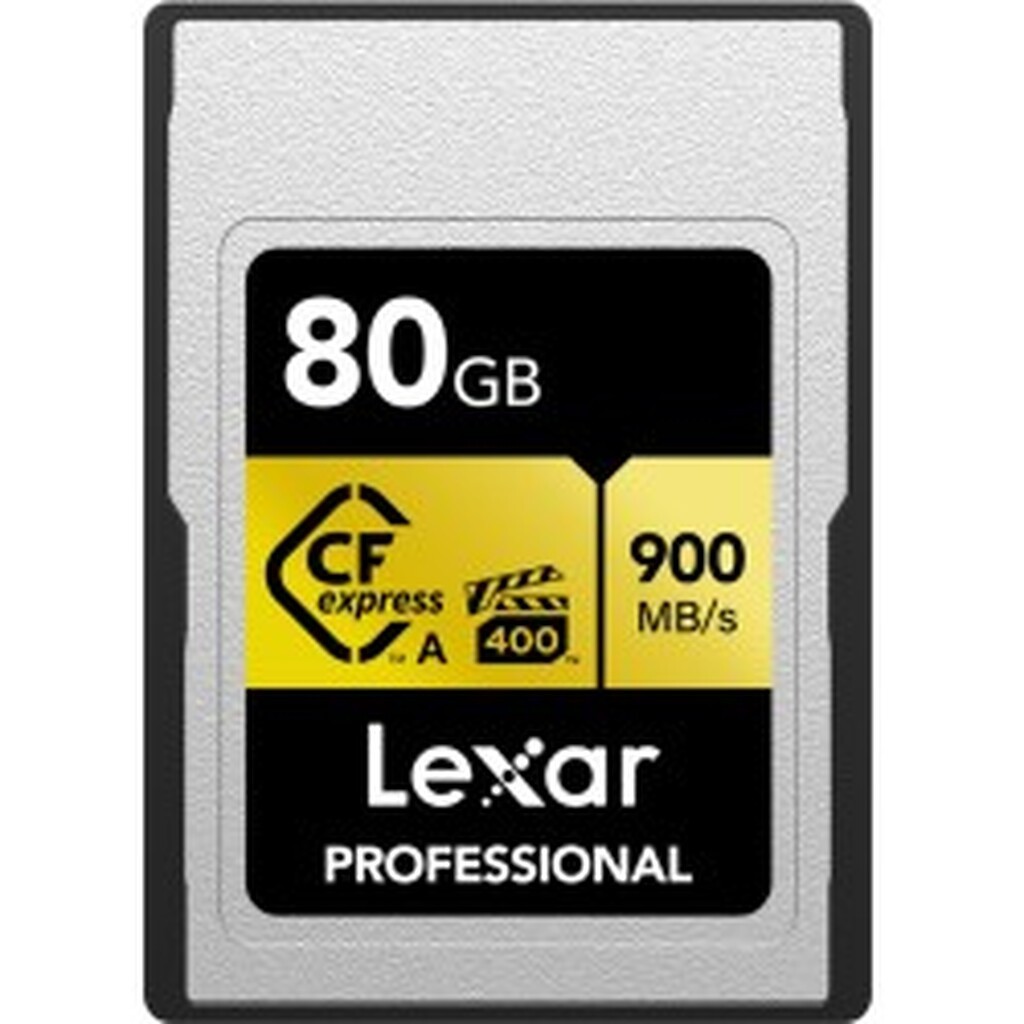 Lexar CFexpress Pro Gold R900/W800 (VPG400) 80GB (Type A) - Hukommelseskort