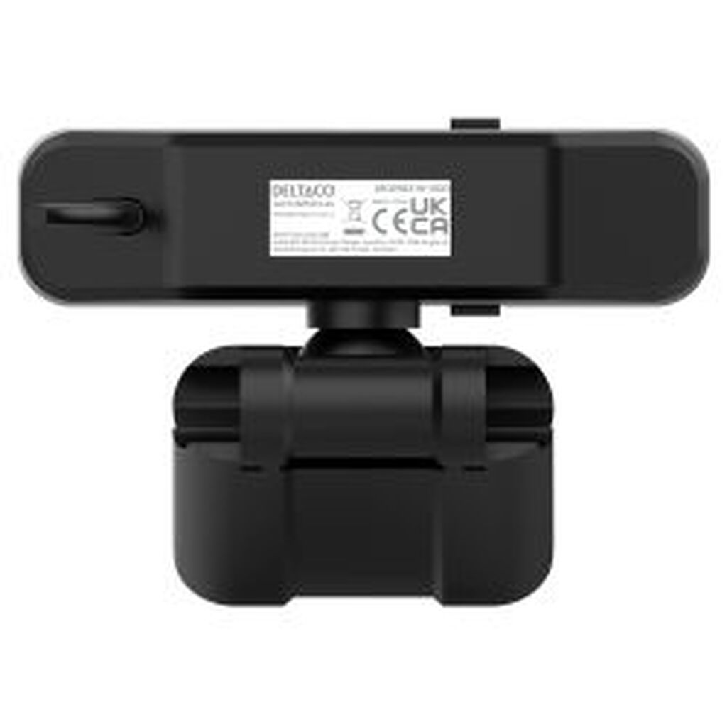 Deltaco W-200 Webcam, 2k 2560x1440 3.7mp, Built-in Mic, 2 M Cable