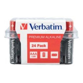 Verbatim Alkaline Battery Aaa 24 Pack