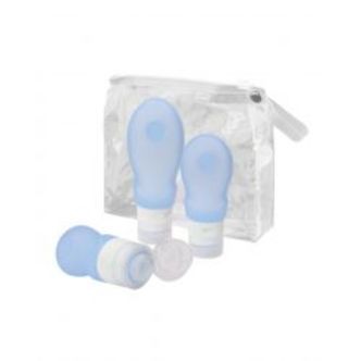 Travelsafe Squeeze Bottle Set (3 Pcs) - Blue - Opbevaring