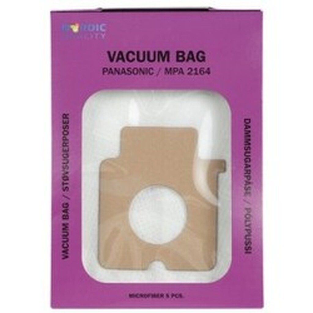 Nq Vacuum Mpa 2164 Støvsugerposer, 5 Stk. - Diverse