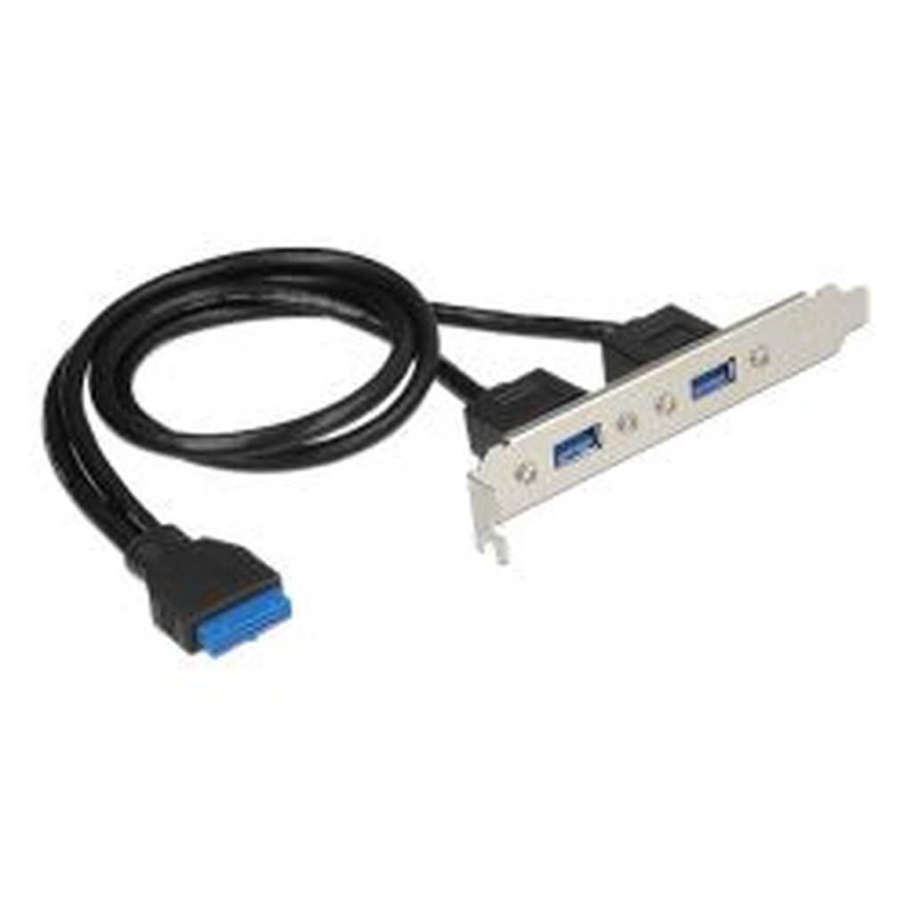 Delock Slot Bracket 1x19pin Usb 3.0 Pin Header Fe Internal&gt;2