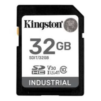 Kingston 32g Sdhc Industrial Pslc Class10, Uhs-i,u3,v30, A1 Sd-card