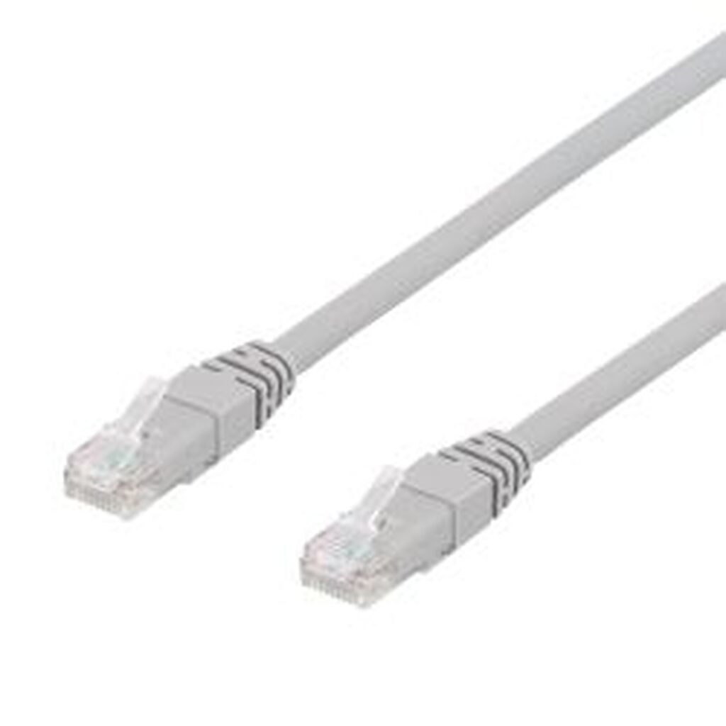 Deltaco 50-pack U/utp Cat6 Patch C., 0.3m,delta-certified,lszh, Grey
