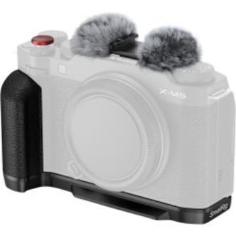 SmallRig 4876 L-Shape Mount Plate with Silicone Handle for FUJIFILM X-M5 Black