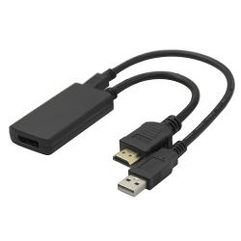 Deltaco Hdmi - Displayport Adapter, 4k/60hz