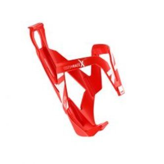 Elite Bottle Cage Custom RaceX Red Glossy, White Graphic - Flaskeholder