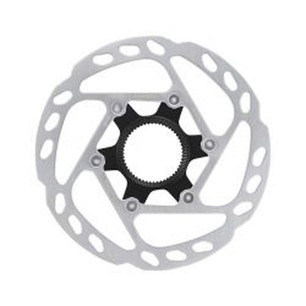 Shimano Rotor 140mm Lock Int. Sm-rt64 W/lring Black - Cykel bremseskive