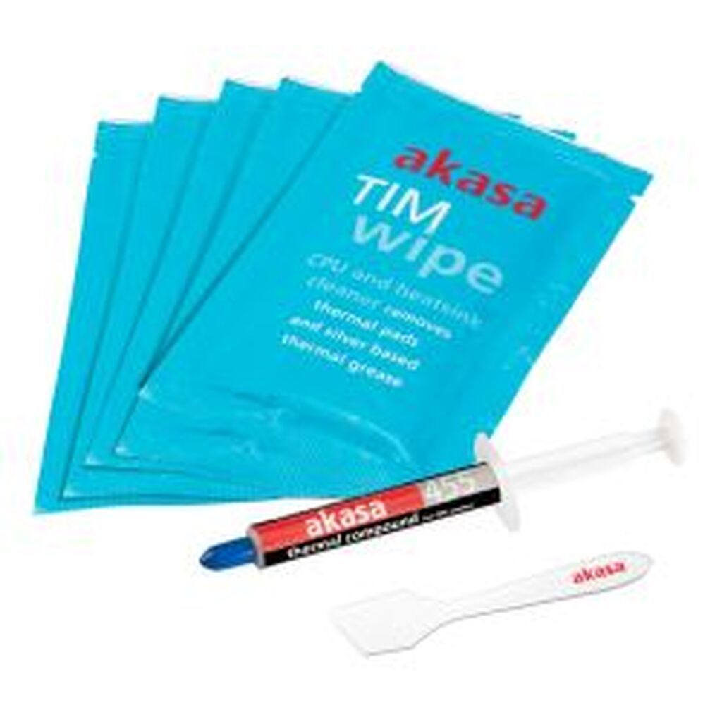 Akasa Tim Wipe Kit, Chipset Separation Kit, Blue