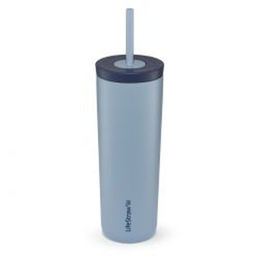 LifeStraw Go Series Tumbler 18oz Stainle - Icelandic Blue - Str. .5L - Drikkeflaske
