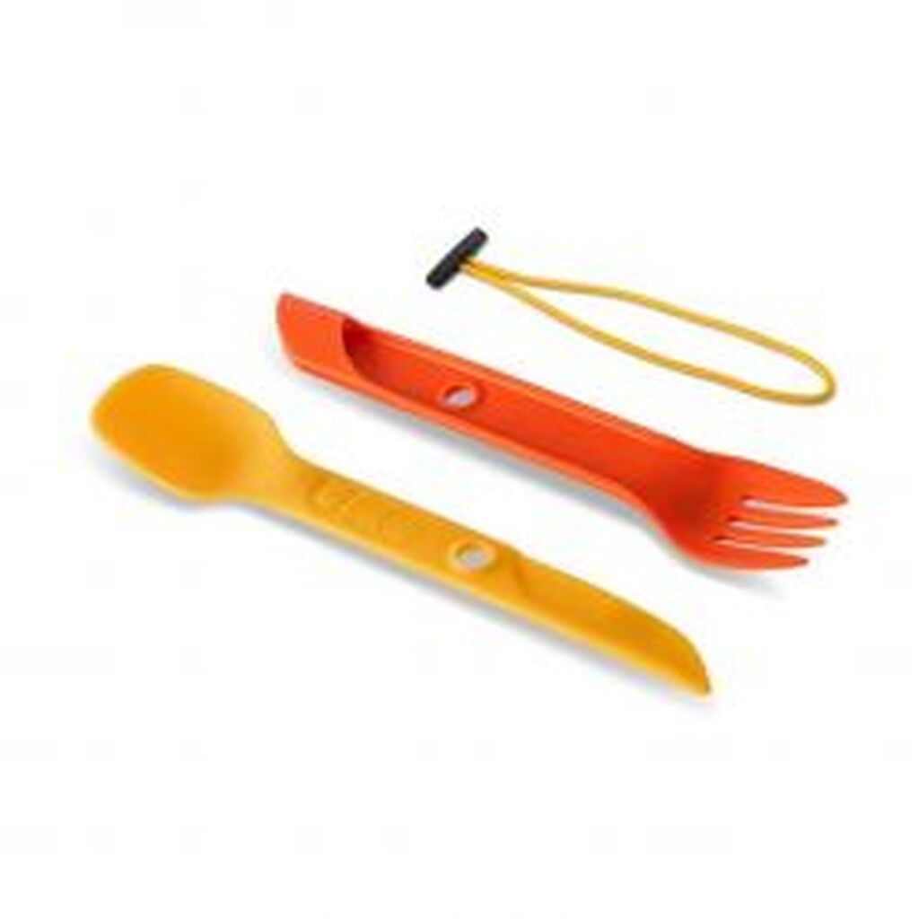 Uco Switch Spork Utensil Set, Retro Sunrise - Bestik