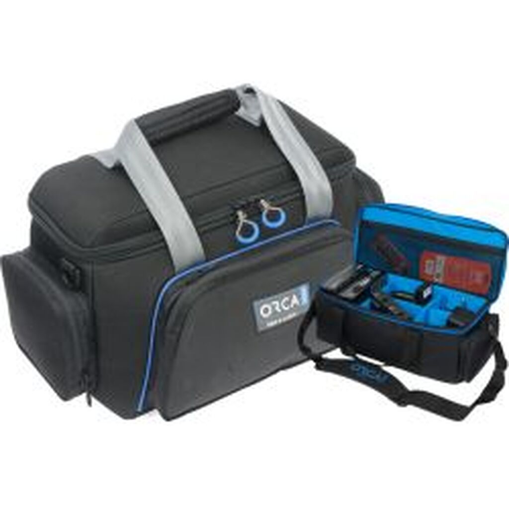 Orca OR-504 Classic Shoulder Bag X-Small // Kit with free OR-128 Universial Accessories Medium Case