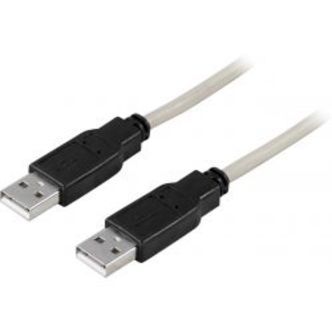 Deltaco Usb 2.0 Cable Type A Male, Type A Male 3m