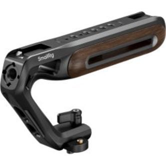 SmallRig 5251 Wooden Top Handle with NATO Clamp